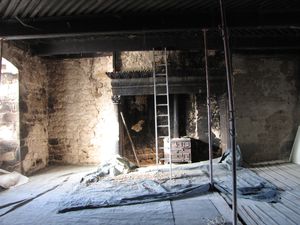 Le salon, la tour principale…