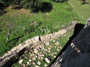 Muraille en pierre sèche