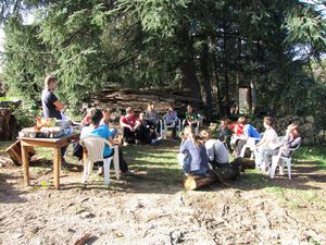 Week-end solidaire avec les scouts d’Aubenas.