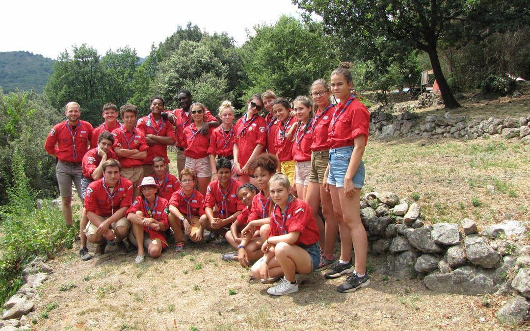 Les scouts de SENS à Hautsegur